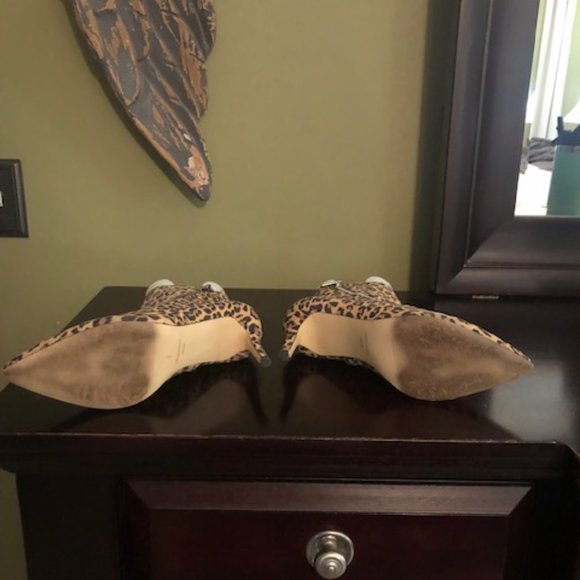 EUC Nine West Fast Dress Bootie in Leopard 8.5 - Picture 6 of 7